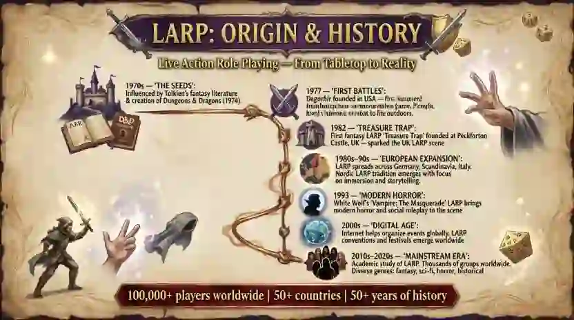 LARP Origin and History