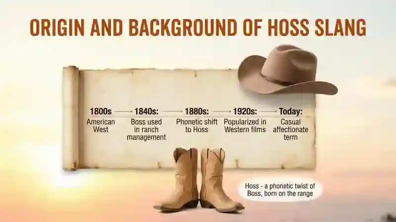 Origin and Background of Hoss Slang