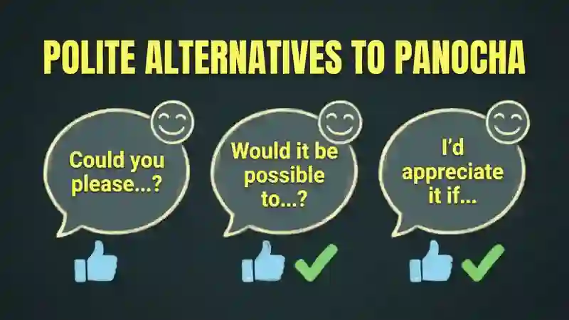 Polite Alternatives to Panocha