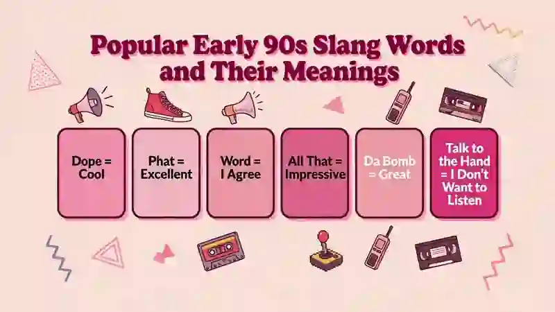 Popular Early 90s Slang Words and Their Meanings
