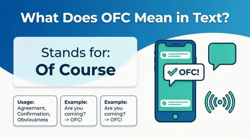 What Does OFC Mean in Text?