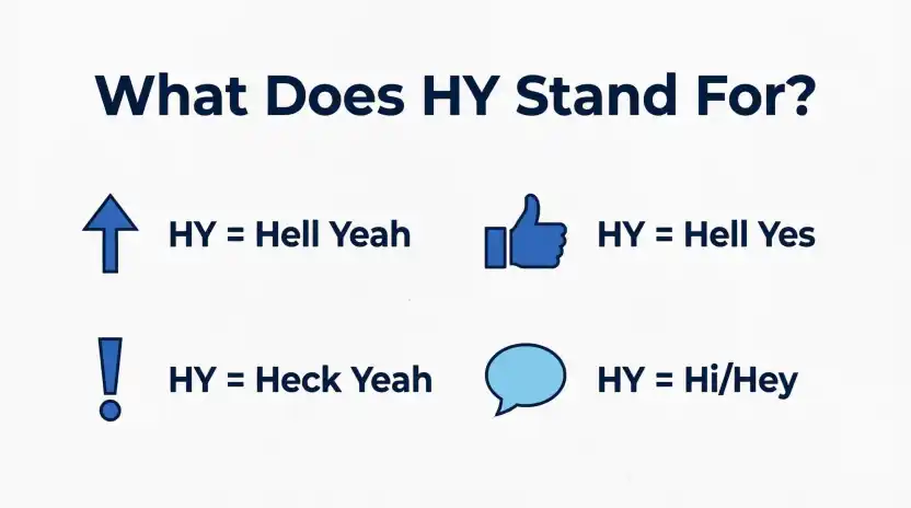 What Does HY Stand For?