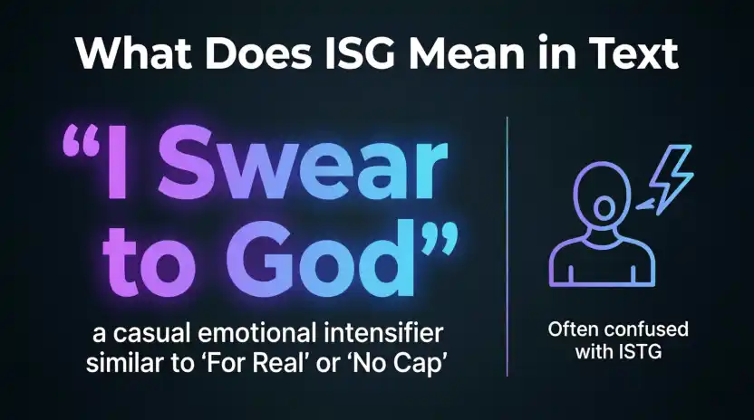 What Does ISG Mean in Text
