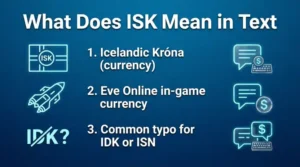 What Does ISK Mean in Text